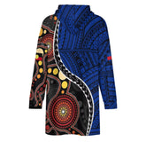 Samoan/Aboriginal Hoodie Blanket